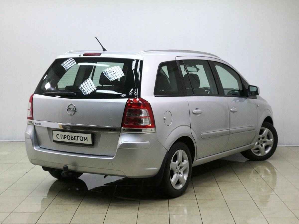 Opel Zafira, B Рестайлинг